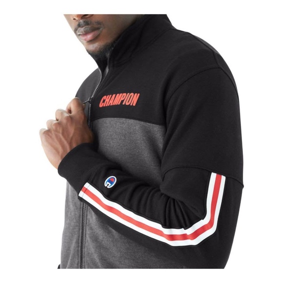 BRAND NEW men champion zip up sweater size S - Picture 2 of 4
